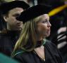 Primary view of [Girl at Masters Commencement Ceremony]