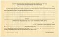Thumbnail image of item number 2 in: '[Overtime - Selective Service System Application for Leave for T. N. Carswell - August 13, 1944]'.