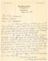 Letter: [Letter from Philip C. McGahey to T. N. Carswell - February 24, 1941]