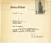 Thumbnail image of item number 1 in: '[Letter from D. A. Murray to T. N. Carswell - November 29, 1941]'.