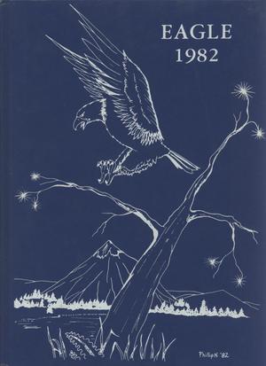 Primary view of object titled 'The Eagle, Yearbook of Stephen F. Austin High School, 1982'.