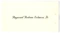 Thumbnail image of item number 3 in: '[Graduation announcement from Raymond Andrew Schanze, Jr. - June 1, 1959]'.
