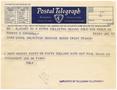 Primary view of [Telegram from Eula Clark to T. N. Carswell - January 17, 1943]