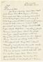 Primary view of [Letter from Peggy Carswell to T. N. Carswell - July 14, 1944]