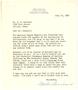Primary view of [Letter from Merle Sinclair to T. N. Carswell - July 13, 1956]