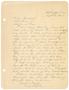 Letter: [Letter from M. J. Stehle to T. N. Carswell - September 5, 1952]