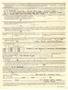 Thumbnail image of item number 2 in: '[Application form by T. N. Carswell for admission to practice before the Treasury Department]'.