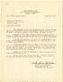 Letter: [Form letter from Major Arthur B. Knickerbocker to Major T. N. Carswe…