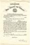 Text: [Commission by the Governor of the State of Texas appointing Thomas N…