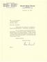 Primary view of [Letter from Senator Price Daniel to T. N. Carswell - February 18, 1954]