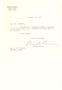 Thumbnail image of item number 1 in: '[Letter and Statement:  From Wright Morrow to T. N. Carswell - October 15, 1956]'.