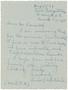 Primary view of [Letter from Lucie K. Whitehead to T. N. Carswell - March 29, 1951]