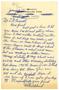 Primary view of [Letter from Ed Hildebrand to T. N. Carswell - October 10, 1951]