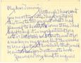 Thumbnail image of item number 1 in: '[Letter from Sarah Anna Simmons Crane to T. N. Carswell - 1961]'.