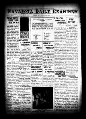 Navasota Daily Examiner (Navasota, Tex.), Vol. 36, No. 289, Ed. 1 Monday, January 21, 1935