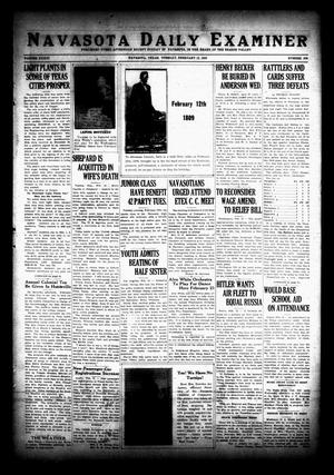 Navasota Daily Examiner (Navasota, Tex.), Vol. 36, No. 308, Ed. 1 Tuesday, February 12, 1935