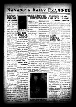 Navasota Daily Examiner (Navasota, Tex.), Vol. 36, No. 309, Ed. 1 Wednesday, February 13, 1935