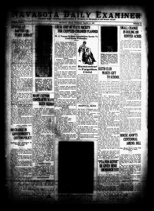 Navasota Daily Examiner (Navasota, Tex.), Vol. 37, No. 22, Ed. 1 Thursday, March 14, 1935