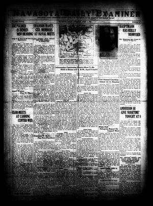 Navasota Daily Examiner (Navasota, Tex.), Vol. 37, No. 40, Ed. 1 Thursday, April 4, 1935