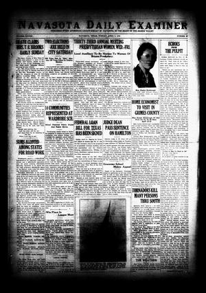 Navasota Daily Examiner (Navasota, Tex.), Vol. 37, No. 43, Ed. 1 Monday, April 8, 1935