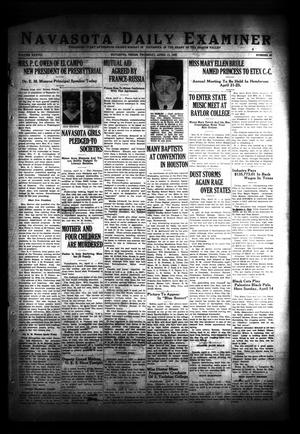 Navasota Daily Examiner (Navasota, Tex.), Vol. 37, No. 46, Ed. 1 Thursday, April 11, 1935