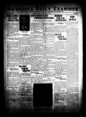 Navasota Daily Examiner (Navasota, Tex.), Vol. 37, No. 49, Ed. 1 Monday, April 15, 1935