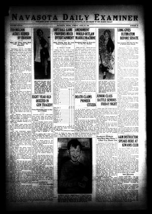 Navasota Daily Examiner (Navasota, Tex.), Vol. 37, No. 56, Ed. 1 Tuesday, April 23, 1935