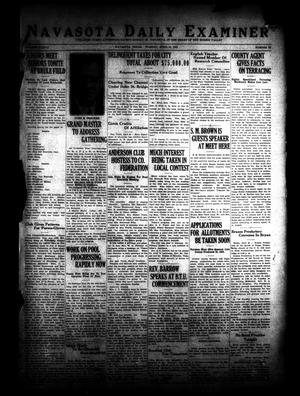 Primary view of object titled 'Navasota Daily Examiner (Navasota, Tex.), Vol. 37, No. 62, Ed. 1 Tuesday, April 30, 1935'.
