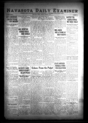 Navasota Daily Examiner (Navasota, Tex.), Vol. 39, No. 12, Ed. 1 Monday, March 8, 1937