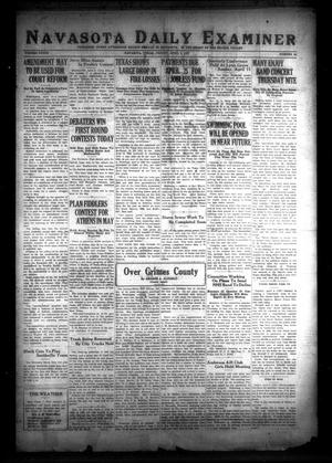 Navasota Daily Examiner (Navasota, Tex.), Vol. 39, No. 40, Ed. 1 Friday, April 9, 1937
