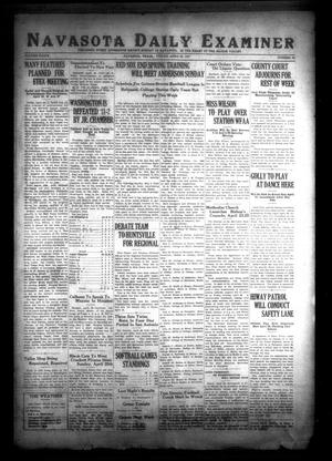 Navasota Daily Examiner (Navasota, Tex.), Vol. 39, No. 52, Ed. 1 Friday, April 23, 1937