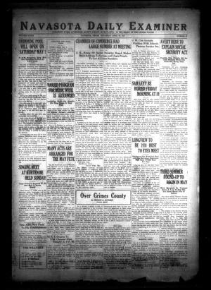 Navasota Daily Examiner (Navasota, Tex.), Vol. 39, No. 57, Ed. 1 Thursday, April 29, 1937