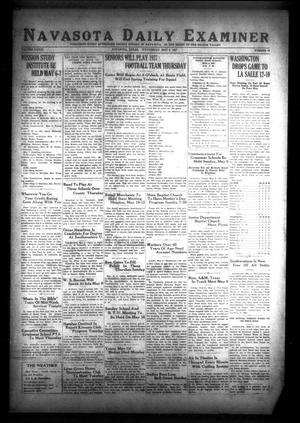 Primary view of object titled 'Navasota Daily Examiner (Navasota, Tex.), Vol. 39, No. 62, Ed. 1 Wednesday, May 5, 1937'.