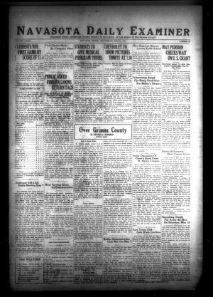 Navasota Daily Examiner (Navasota, Tex.), Vol. 39, No. 68, Ed. 1 Wednesday, May 12, 1937