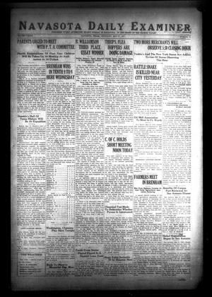 Navasota Daily Examiner (Navasota, Tex.), Vol. 39, No. 81, Ed. 1 Thursday, May 27, 1937
