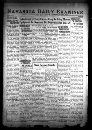Navasota Daily Examiner (Navasota, Tex.), Vol. 39, No. 89, Ed. 1 Saturday, June 5, 1937