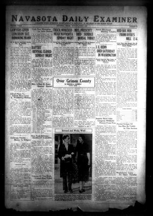 Navasota Daily Examiner (Navasota, Tex.), Vol. 39, No. 90, Ed. 1 Monday, June 7, 1937
