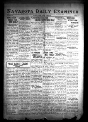 Navasota Daily Examiner (Navasota, Tex.), Vol. 39, No. 91, Ed. 1 Tuesday, June 8, 1937