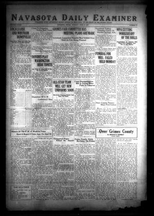 Navasota Daily Examiner (Navasota, Tex.), Vol. 39, No. 97, Ed. 1 Tuesday, June 15, 1937