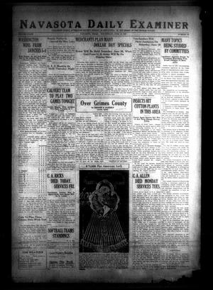 Navasota Daily Examiner (Navasota, Tex.), Vol. 39, No. 98, Ed. 1 Wednesday, June 16, 1937
