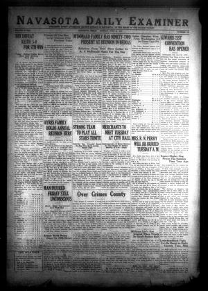 Primary view of object titled 'Navasota Daily Examiner (Navasota, Tex.), Vol. 39, No. 102, Ed. 1 Monday, June 21, 1937'.