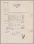 Text: [Invoice for Contracting Work, Septembe 1955]