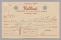 Thumbnail image of item number 1 in: '[Receipt from Nathan's: December 1948]'.