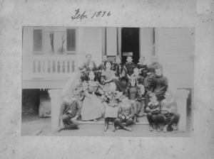 [Students at Richmond Public School, dated 1896]