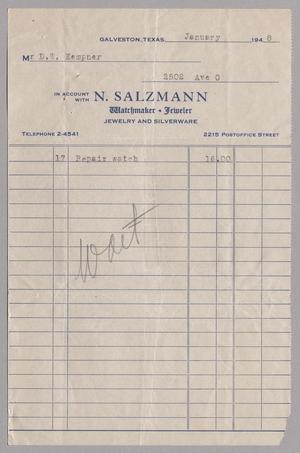[Statement from N. Salzmann: January, 1948]