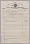Text: [Invoice for a Dress from Textile Rectifying and Weaving Co.]