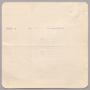 Thumbnail image of item number 4 in: '[Bill from Ritz-Carlton Hotel, October 1949]'.