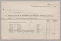 Primary view of [Invoice for Labor, Watchman and Parcel Post to Merchants & Planters Compress & Warehouse Co., August 31, 1950]