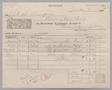 Primary view of [Account Statement for Railway Express Agency, July 2, 1952]