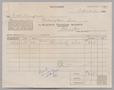 Primary view of [Account Statement for Railway Express Agency, February 14, 1952]